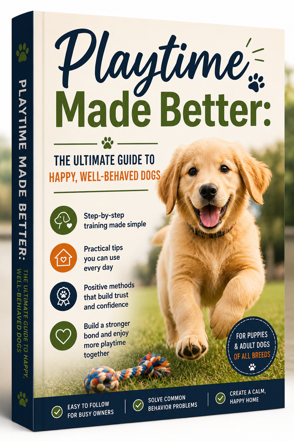 Playtime Made Better: The Ultimate Guide to Happy, Well-Behaved Dogs